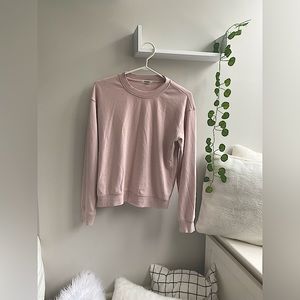 Light pink crew neck